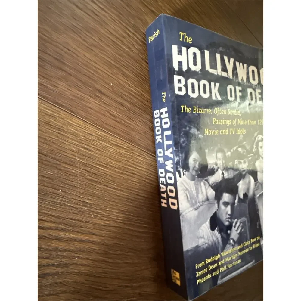 The Hollywood Book Death James Robert Parish True Crime Pop Culture Movie Stars